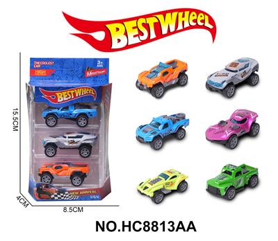 1:64合金车（越野车）3只盒装 - OBL10234283