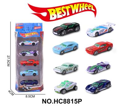1:64合金车（赛车，跑车）5只盒装 - OBL10234289