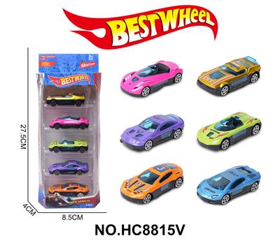 1:64合金车（赛车，跑车）5只盒装 - OBL10234295