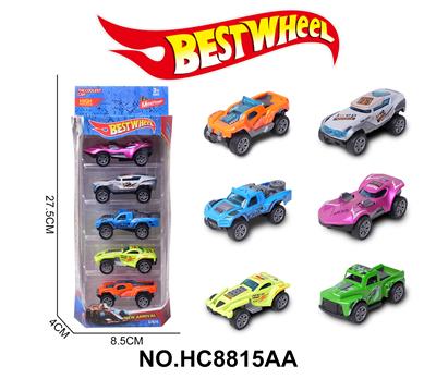 1:64合金车（越野车）5只盒装 - OBL10234300