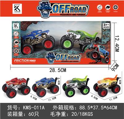 大脚怪合金惯性车 - OBL10234546