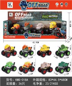 大脚怪合金惯性车 - OBL10234553