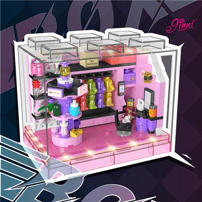 美妆展示盒~美妆日套装（赠送整套灯光）
（全英版） - OBL10234989