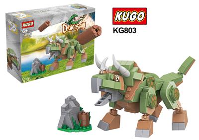 侏罗纪恐龙系列之三角龙积木套装 253PCS - OBL10235434