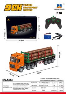 1:18 九通道半合金遥控木材运输车 - OBL10236211
