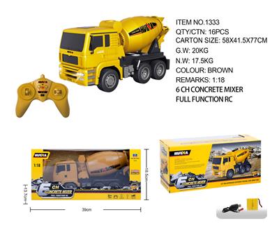 1:18 六通道遥控搅拌车 - OBL10236216