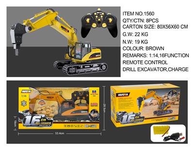 1:14 十六通道半合金遥控破拆机 - OBL10236238