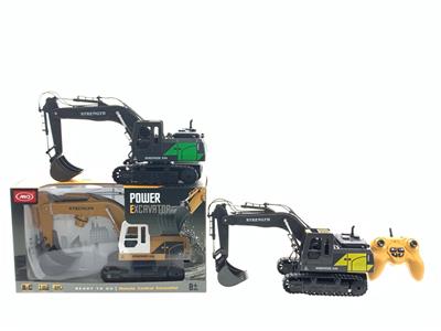 1：20 12通合金挖掘机遥控车 - OBL10236596