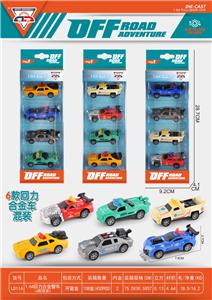 1：64回力合金警车
（6款混装） - OBL10236769