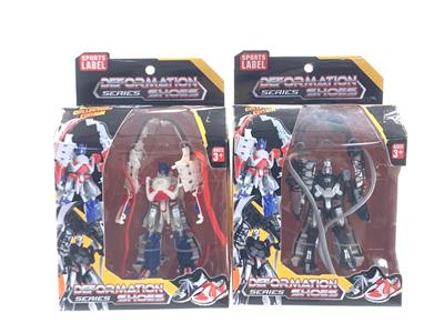 人形变形鞋（黑、红） - OBL10236771