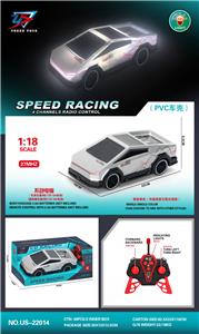 1∶18四通灯光遥控车(PVC车壳) - OBL10236795