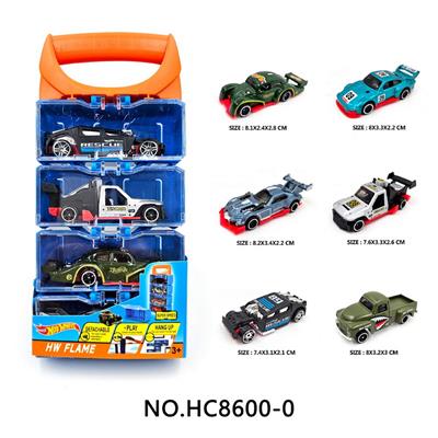 1:64合金车DIY手提盒4只装 - OBL10237916