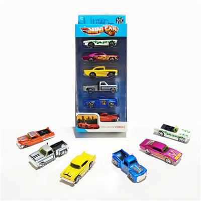 1比64合金滑行车6只套装 2款混装 - OBL10238018