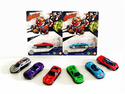 复仇联盟合金滑行车 6款混装 - OBL10238021