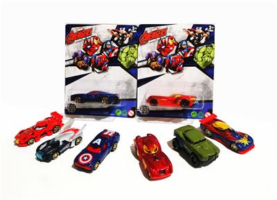 复仇联盟合金滑行车 6款混装 - OBL10238022