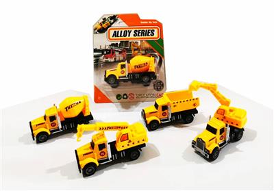 合金回力工程车套装 1比64单只装 - OBL10238050