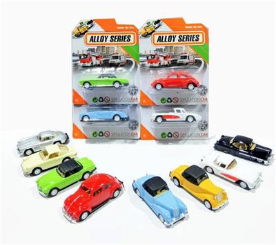 合金回力模型老爷车 1比60 8款混装 - OBL10238063