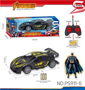 27MHz 1:18四通骨架蝙蝠侠兰博基尼遥控车（不包电） - OBL10238581