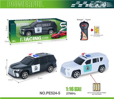 27MHz 1:16二通雷克萨斯仿真遥控警车（不包电） - OBL10238597
