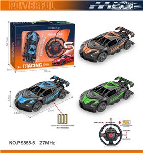 27MHz 1:18四通骨架布加迪遥控车（不包电） - OBL10238627