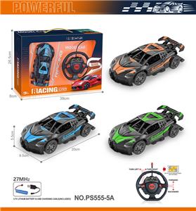 27MHz 1:18四通骨架布加迪遥控车（包电） - OBL10238628