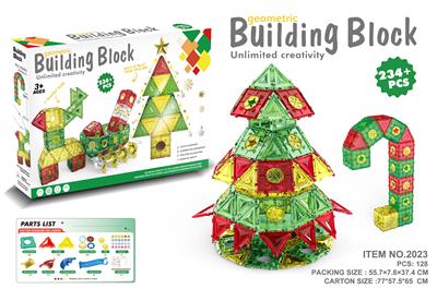 圣诞礼盒卡扣拼装  234PC - OBL10238804