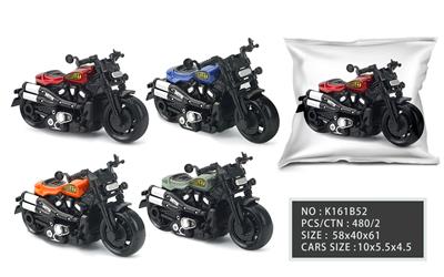 小玩具适合 食品赠品 1：36 回力 合金摩托车 - OBL10239216