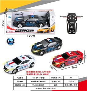 二通带灯光大黄蜂警车 - OBL10241749