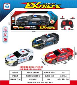 四通带灯光大黄蜂警车 - OBL10241774