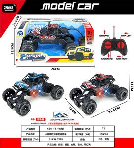 四通带灯光攀爬遥控车 - OBL10241784