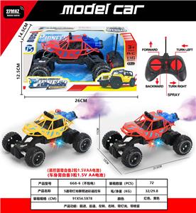 五通带灯光攀爬迷彩遥控车 - OBL10241787