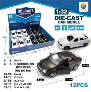 1:32仿真拉达尼瓦开二门回力合金车
带灯光音乐 - OBL10242008