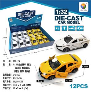 1:32仿真拉达开二门回力合金赛车
带灯光音乐 - OBL10242012