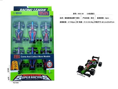 窗盒套装金属F1赛车（6pcs） - OBL10242305