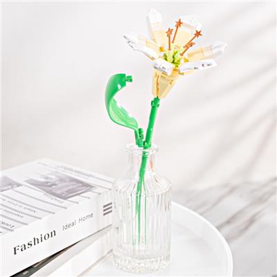 百合花
（凝霜白） - OBL10243412