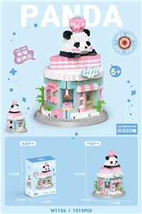 熊猫蛋糕店 1013PCS - OBL10243836