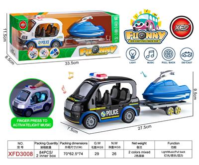 合金Q版警车
拖摩托艇 - OBL10243894