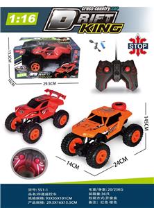 1：16 
攀爬越野 四通遥控车 遥控器带灯
包电（车底3.7V锂电池+USB数据线全包 遥控器2AA-不包） - OBL10245098