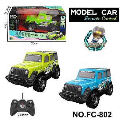 27MHZ 1:20四通遥控车 PVC车壳带灯光 - OBL10245684