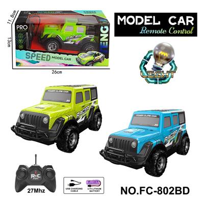 27MHZ 1:20四通遥控车 PVC车壳带灯光 - OBL10245687