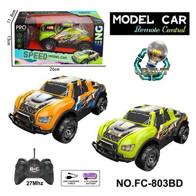 27MHZ 1:20四通遥控车 PVC车壳带灯光 - OBL10245688