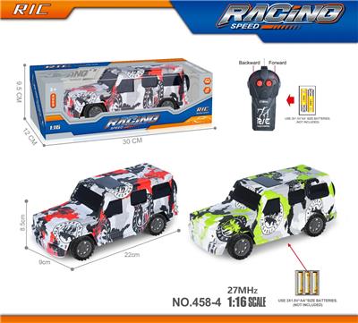 27MHz1：16二通涂鸦奔驰大G遥控车（不包电） - OBL10246189