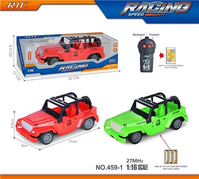 27MHz1：16二通牧马人遥控车（不包电） - OBL10246190