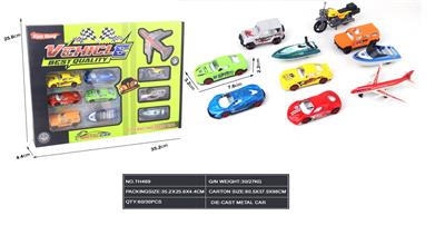 1:64合金跑车（10只装）
 - OBL10247248