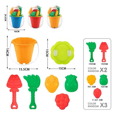 沙滩桶（花朵桶）套装7pcs - OBL10247318