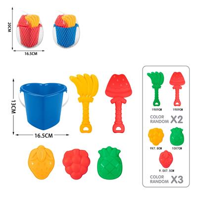沙滩桶（爱心桶）套装4pcs - OBL10247322