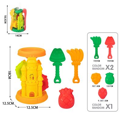 沙滩城堡沙漏套装4pcs - OBL10247342