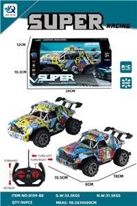 四通遥控涂鸦牧马人跑车 - OBL10247606