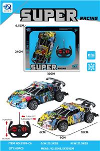 四通遥控涂鸦兰博基尼跑车 - OBL10247620