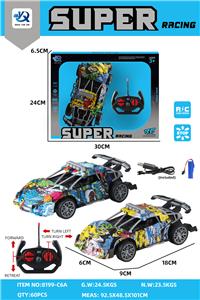 四通遥控涂鸦兰博基尼跑车 - OBL10247628